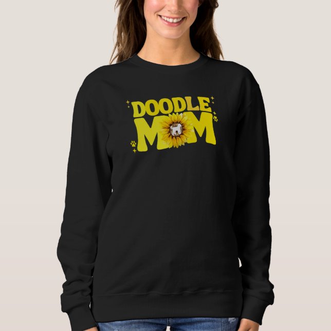 Womens Doodle Mom Labradoodle Bernedoodle Goldendo Sweatshirt (Vorderseite)