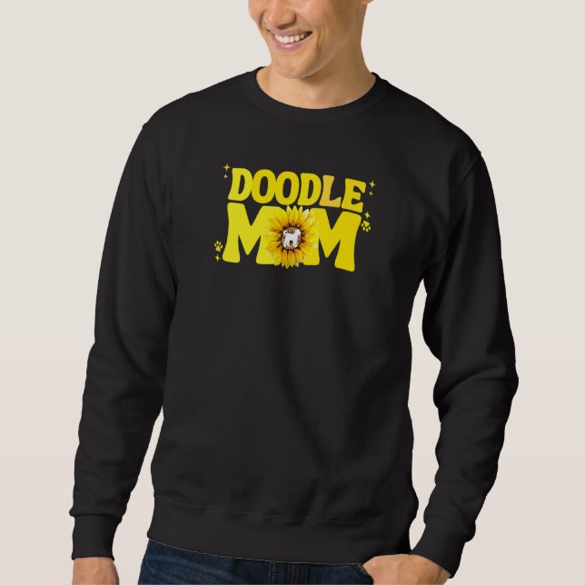 Womens Doodle Mom Labradoodle Bernedoodle Goldendo Sweatshirt (Vorderseite)