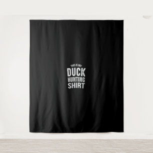 Womens Duck Hunting Gift Wandteppich