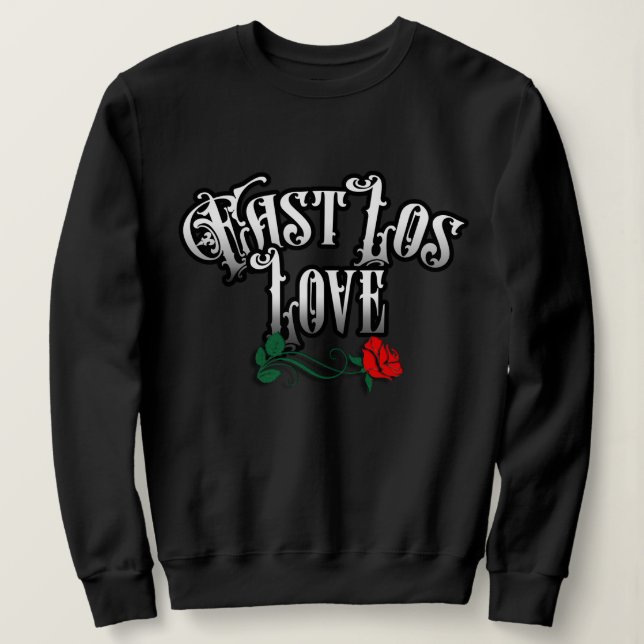 Womens East Los Liebe Sweatshirt (Design vorne)