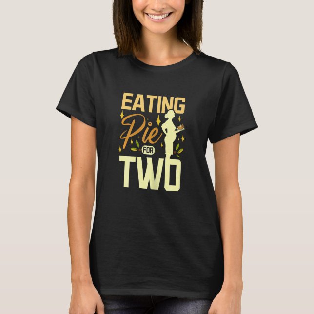 Womens Eating pie for two T-Shirt (Vorderseite)