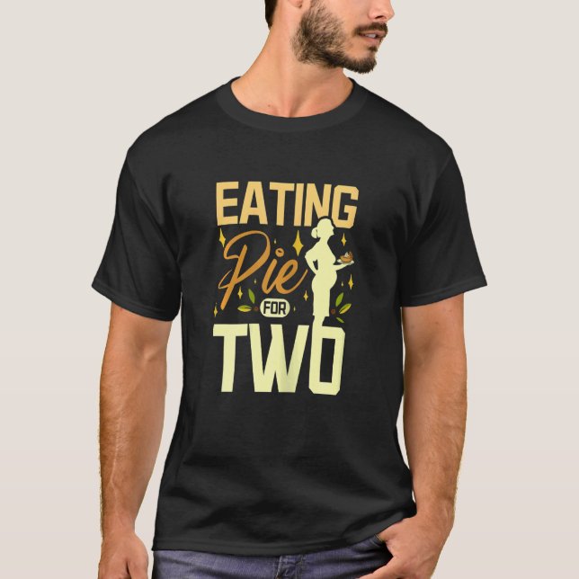 Womens Eating pie for two T-Shirt (Vorderseite)
