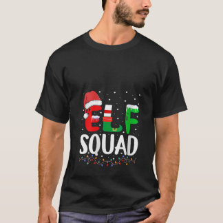 Womens Elf Squad Family Matching Group Funny Chris T-Shirt