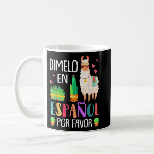 Womens En Espanol Por Favor Bilingual Spanish Teac Kaffeetasse