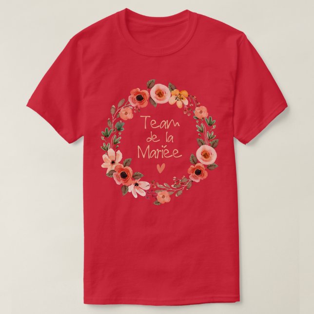 Womens EVJF Personalised Team Bride Bride Crown Te T-Shirt (Design vorne)