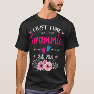 Womens First Time Grammie est T-Shirt