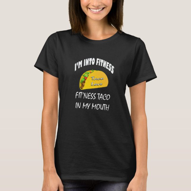 Women's Fitness Gym Taco Cinco De Mayo Cool T-Shirt (Vorderseite)