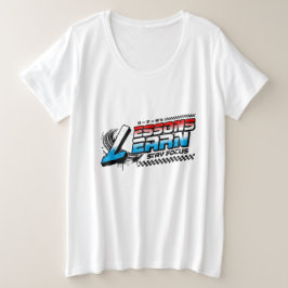 WOMEN'S FOCUS LESSONS LEARN PLUS SIZE TEE