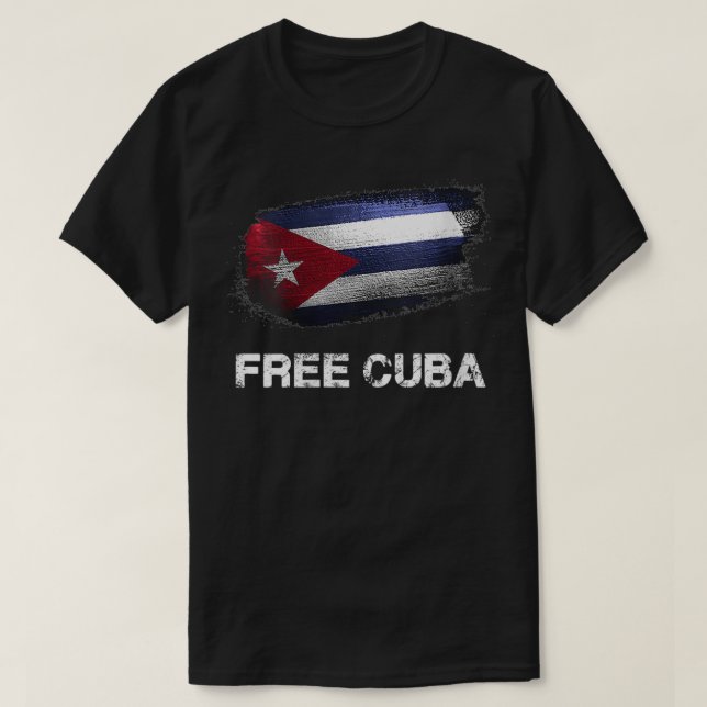 Womens Free Cuba VNeck T-Shirt (Design vorne)