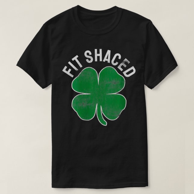 Womens fühlen Shaced Funny Irish Drink ST PATRICKS T-Shirt (Design vorne)