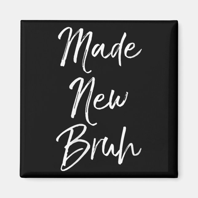 Womens Funny Baptism Gift For Boys Salvation Quote Magnet (Vorne)