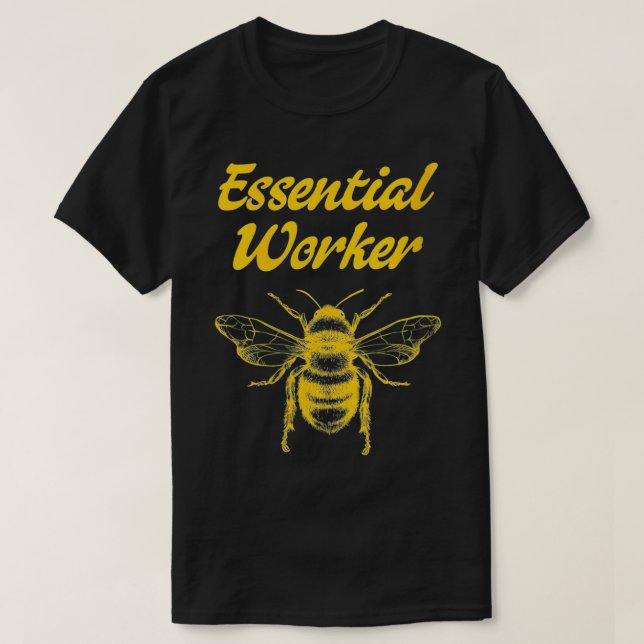 Womens Funny Beekeeping Honey Honey Bees Envir T-Shirt (Design vorne)