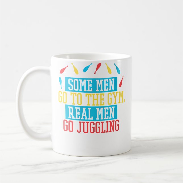 Womens Funny Juggling Design For Men Kaffeetasse (Links)