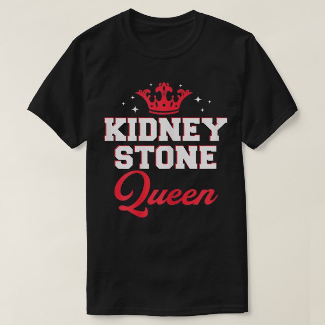 Womens Funny Kidney Stone Sufferer Spaß Kidney St T-Shirt (Design vorne)