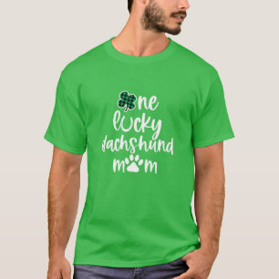 Womens Funny Niedlich St Patricks Day Hund Lover O T-Shirt