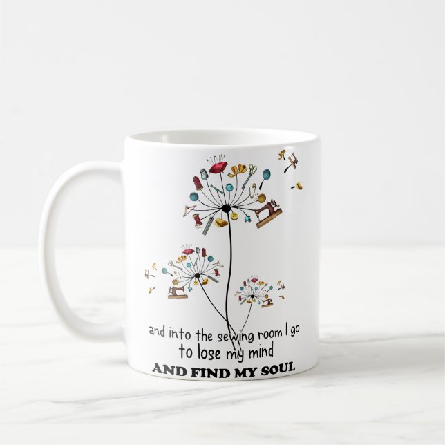 Womens Funny Quote About Quilting - Funny Quilting Kaffeetasse (Links)