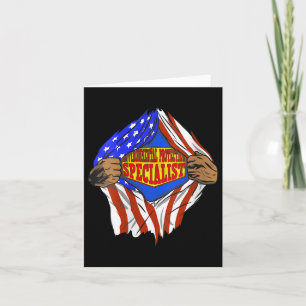 Womens Funny Super Environmental Protection Karte