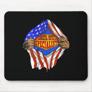 Womens Funny Super Environmental Protection Mousepad