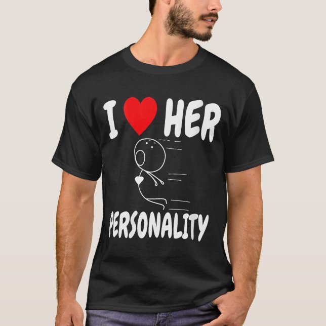 Women's Funny Valentine's Day Couple Matching I Lo T-Shirt (Vorderseite)