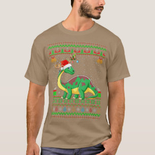 Womens Funny Xmas Lighting Weihnachtsmannmütze Ugl T-Shirt