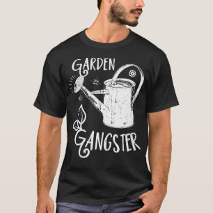 Womens Garden Gangster Pflanze Liebhaber VNeck T-Shirt