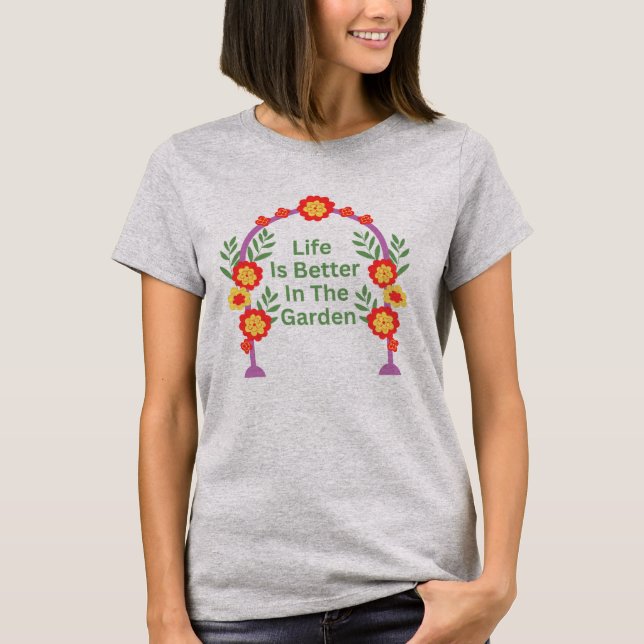 Women's Garden T-Shirt (Vorderseite)