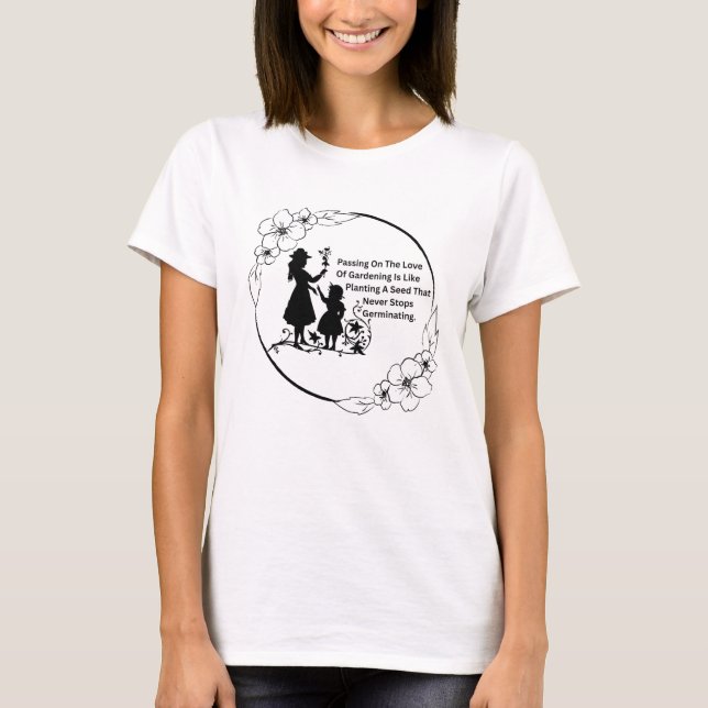 Women's Gardening T-Shirt (Vorderseite)