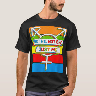 Womens Genderqueer Pride LGBTQ T-Shirt