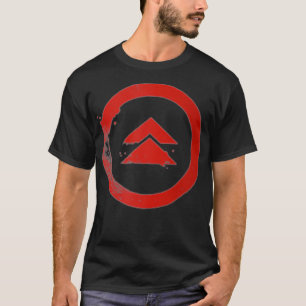 Womens Ghost of Tsushima Schwert Kanji mit Fallend T-Shirt