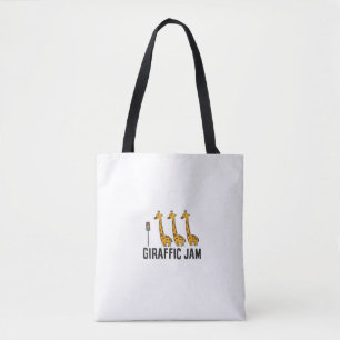 Womens Giraffic Jam Funny Giraffe Giraffe Pun Nied