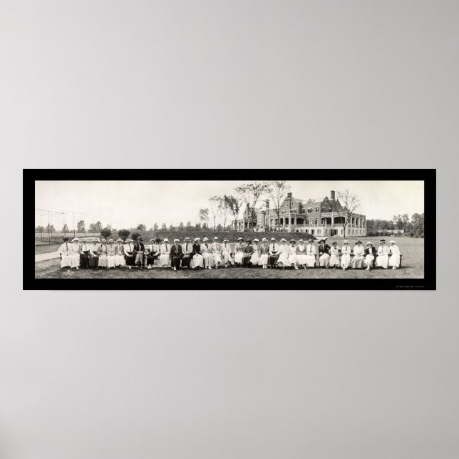 Womens Golf NY Foto 1913 Poster (Vorne)