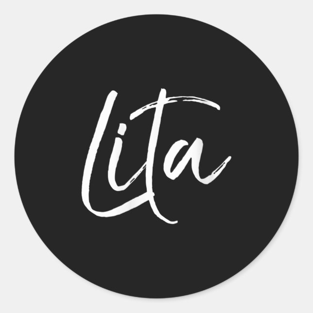 Womens Grandma Quote In Spanish Abuela New Abuelit Runder Aufkleber (Vorderseite)