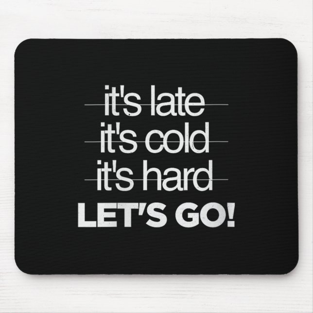 Womens Great Motivational Discipline Workout No Ex Mousepad (Vorne)