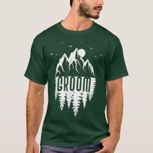 Womens Groom Wedding Brautparty Lover Nature Hon T-Shirt