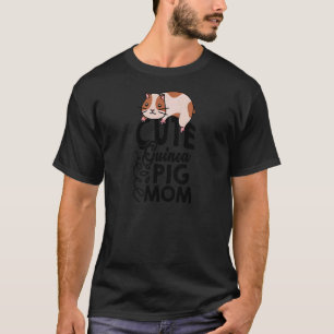 Womens Guinea Pig Mama Graphic Guinea Pig Owner Ca T-Shirt