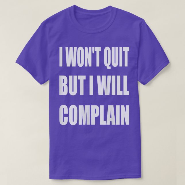 Womens Gym Fitness Workout Tank I will nicht aufhö (Design vorne)