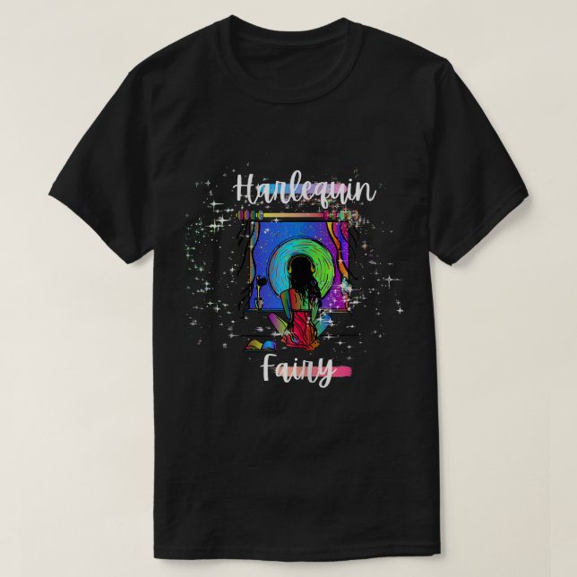 Womens Harlequin Fairy T-Shirt (Design vorne)