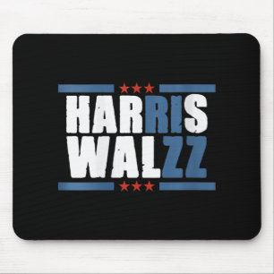 Womens Harris Wz Rizz Funny Voting Kamala Präsiden Mousepad