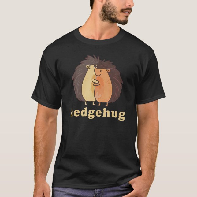 Womens Hedgehog Valentine Hedgehog Costume  Hedgeh T-Shirt (Vorderseite)