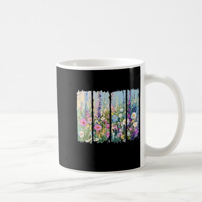 Womens His Mercies Are New Every Morning Wildflowe Kaffeetasse (Rechts)