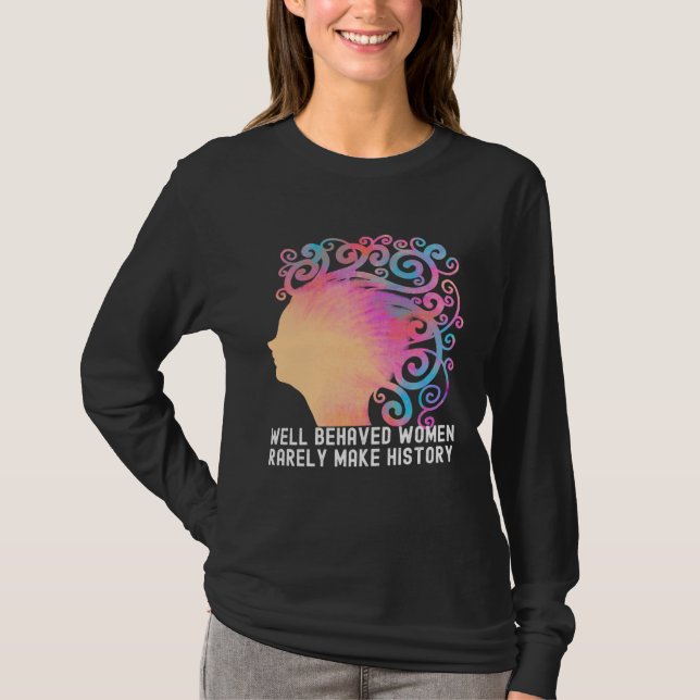 Women's History Month  Party Quotes Family T-Shirt (Vorderseite)