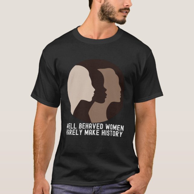 Women's History Month  Quotes Family Cute T-Shirt (Vorderseite)