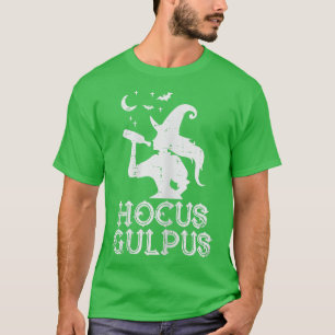 Womens Hocus Gulpus Witz Witziger Halloween-Kostüm T-Shirt