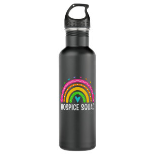 Womens Hospice Squad Krankenhilfe Pflege Rainbow H Edelstahlflasche