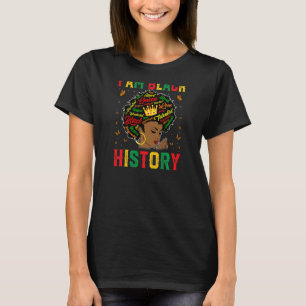 Womens I Bin Black History Afro American Wo T-Shirt