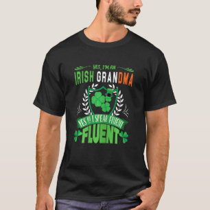 Womens I M An Irish Grandma St Patrick S Day Women T-Shirt