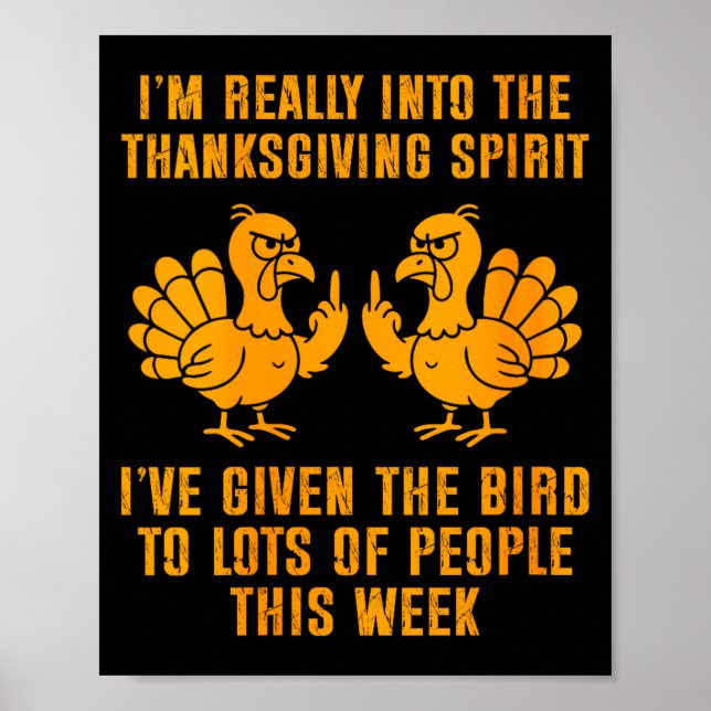 Womens I'm Really Into The Thanksgiving Srit I've  Poster (Vorne)