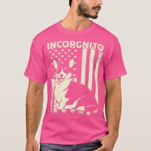 Womens Incorgnito Corgi Geschenke für Liebhaber Fu T-Shirt