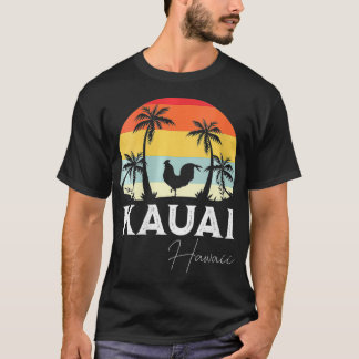 Womens Kauai Hawaii Chicken Lover Souvenir VNeck T-Shirt