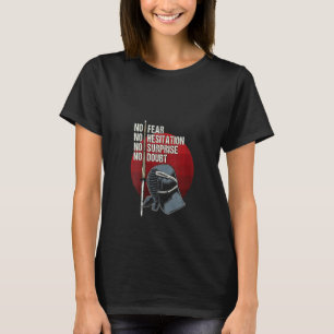 Womens Kendo ohne Angst ohne Zögern keine Überrasc T-Shirt